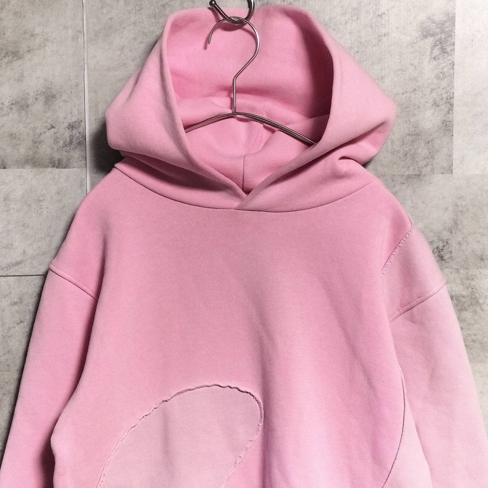 ERL イーアールエス SWIRL FLEECE HOODIE サイズ14A S〜Mサイズ ピンク 