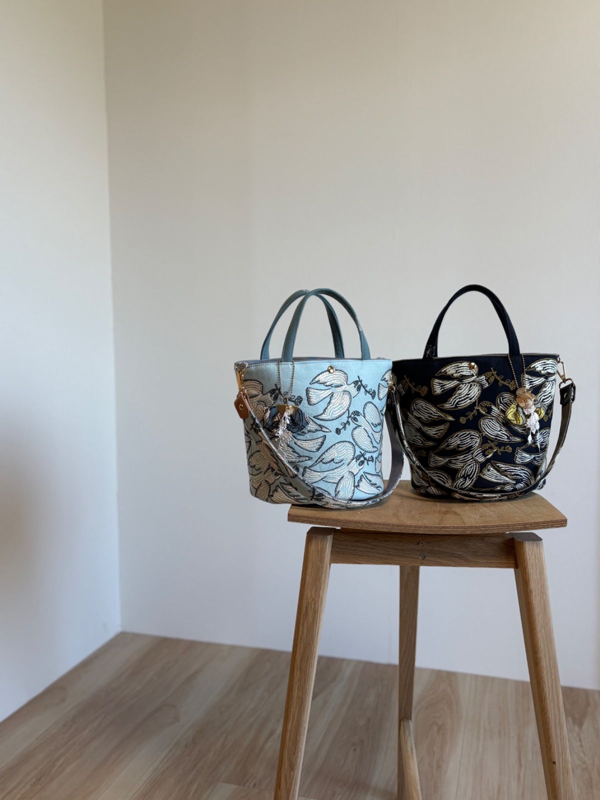 新入荷▪︎ミナペルホネン▪︎ハンドメイド▪︎2 wayマールbag