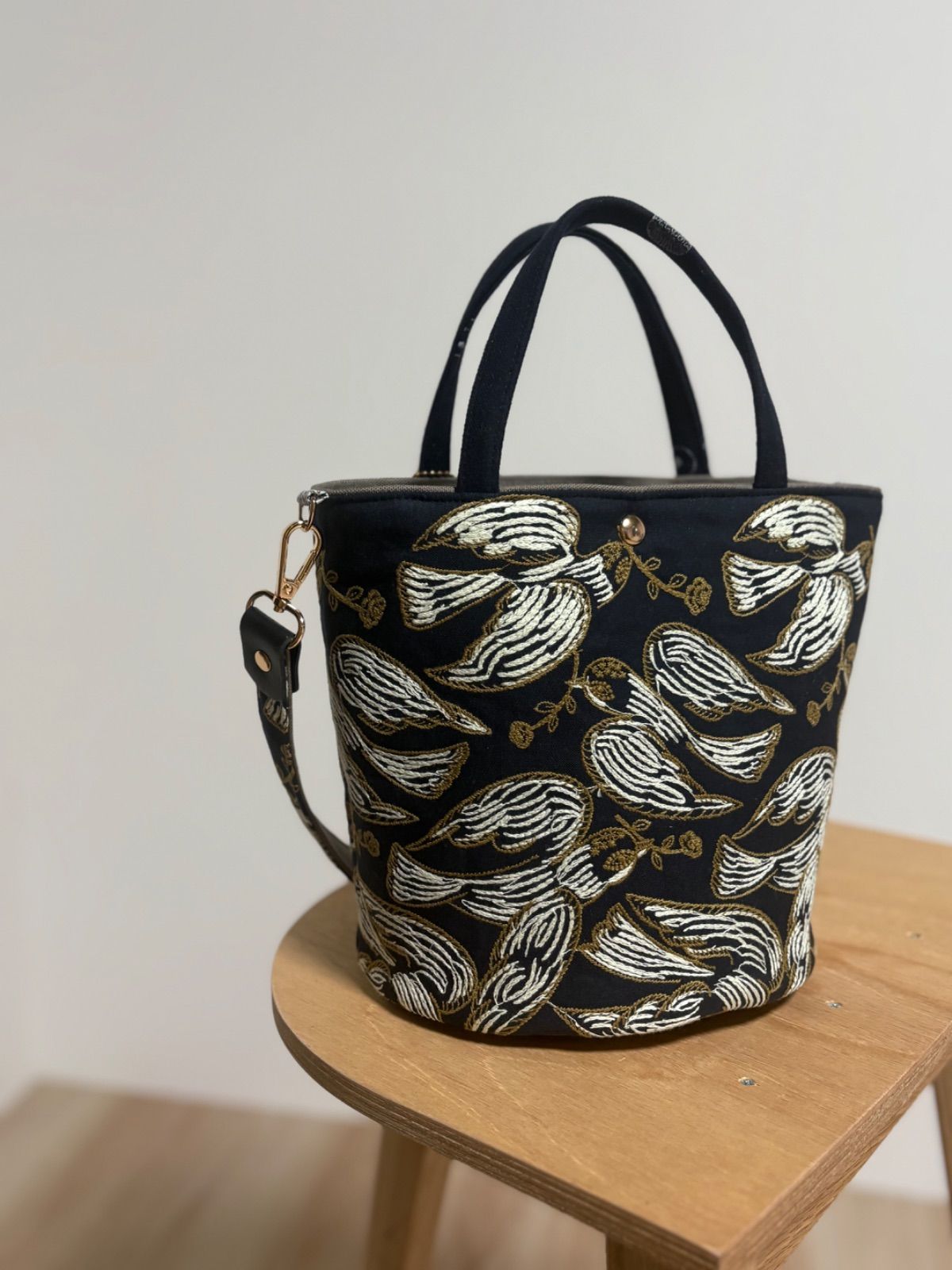 新入荷▪︎ミナペルホネン▪︎ハンドメイド▪︎2 wayマールbag