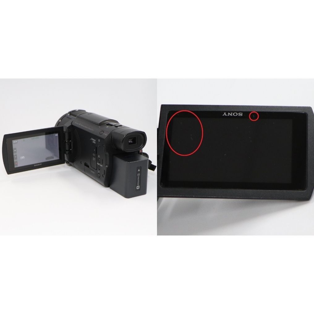  ソニー 4 Kビデオカメラ FDR-AX 60 可 C ビデオカメラ本体 ビデオカメラ