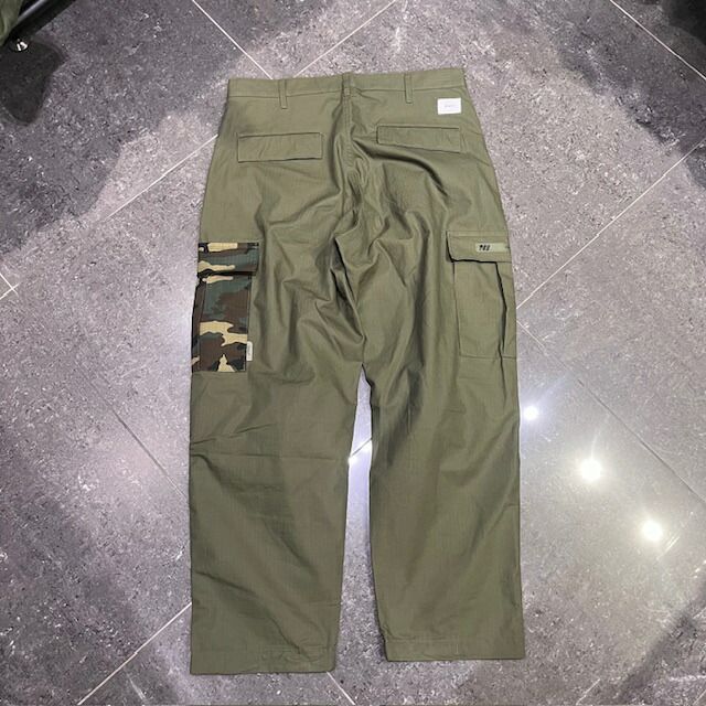 WTAPS 21aw JUNGLE STOCK TROUSERS SIZE-3 212WVDT-PTM03 ダブル