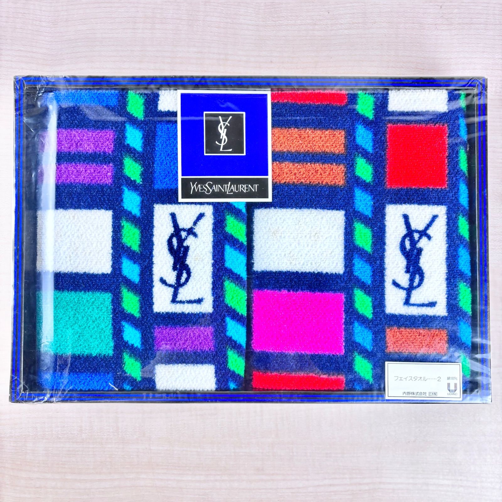 YVESSAINTLAURENT フェイスタオル2P 綿100％ - メルカリ