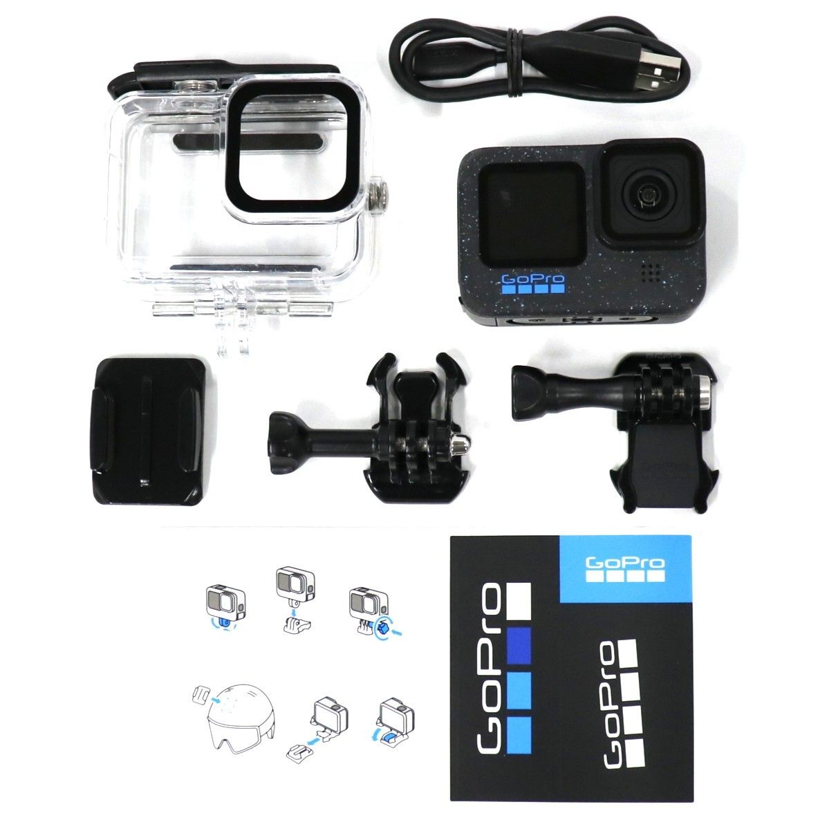 GoPro HERO 12 Black 防水ハウジング付き 可 C