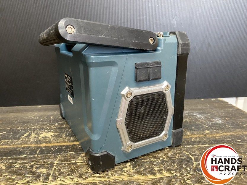 ○【中古品】makita マキタ TV100 充電式ラジオ付テレビ リモコン