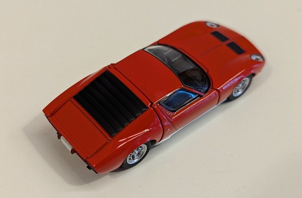 トミーテック TOMICA LIMITED VINTAGE ランボルギーニ ミウラ P400 (朱