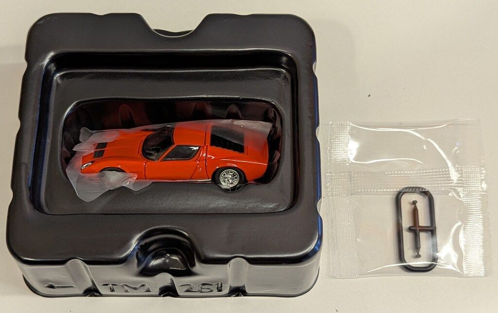 トミーテック TOMICA LIMITED VINTAGE ランボルギーニ ミウラ P400 (朱