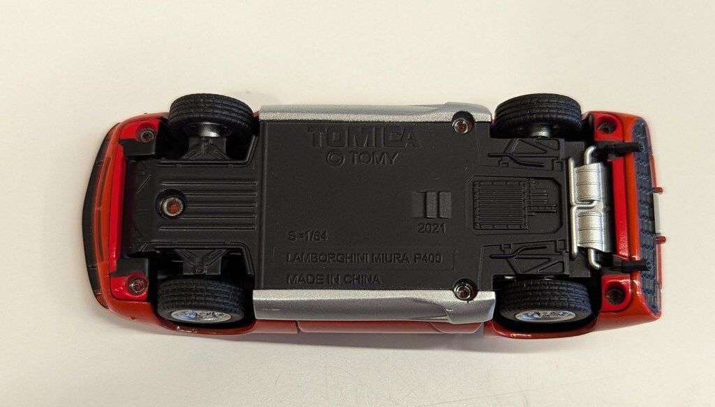 トミーテック TOMICA LIMITED VINTAGE ランボルギーニ ミウラ P400 (朱