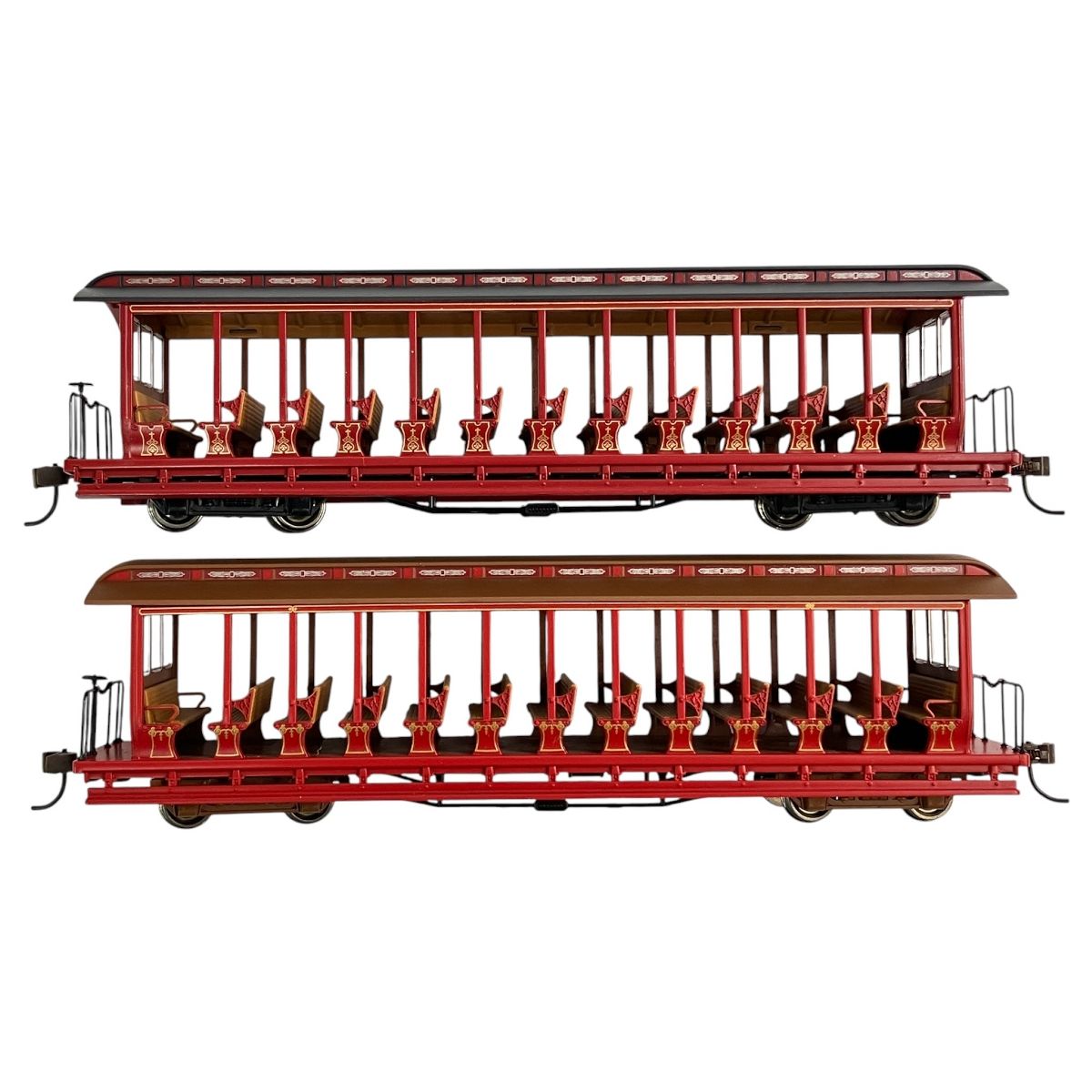 Bachmann 19347/19349 ジャクソン・シャープ 展望客車 2両セット HO