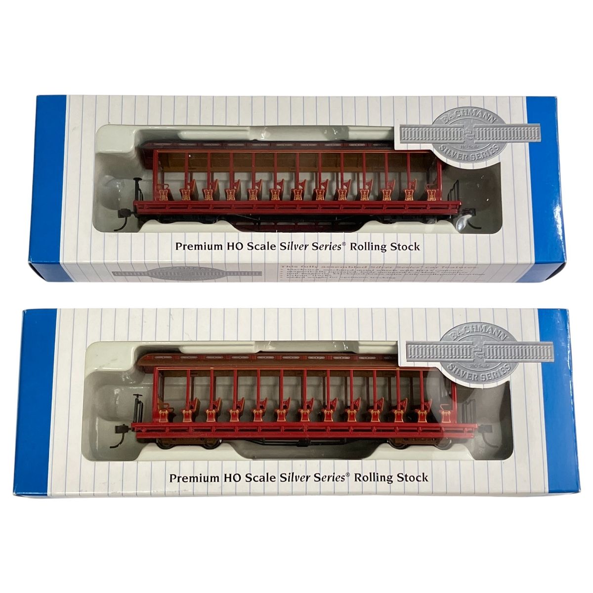 Bachmann 19347/19349 ジャクソン・シャープ 展望客車 2両セット HO