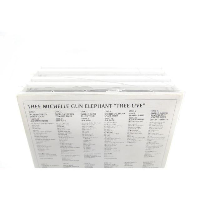 THEE LIVE Thee Michelle Gun Elephan DVD ミッシェルガンエレファント