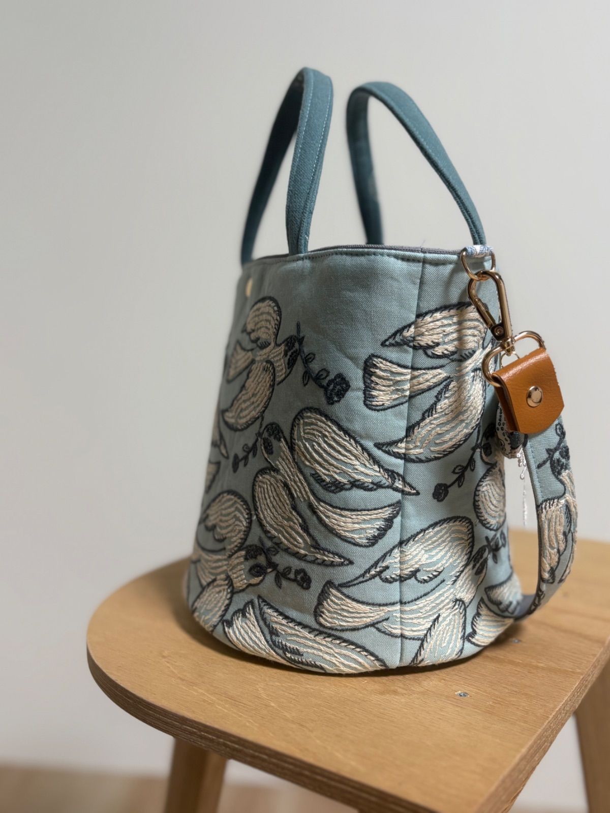 新入荷◯ハンドメイド◯ミナペルホネン◯2 wayマール bag