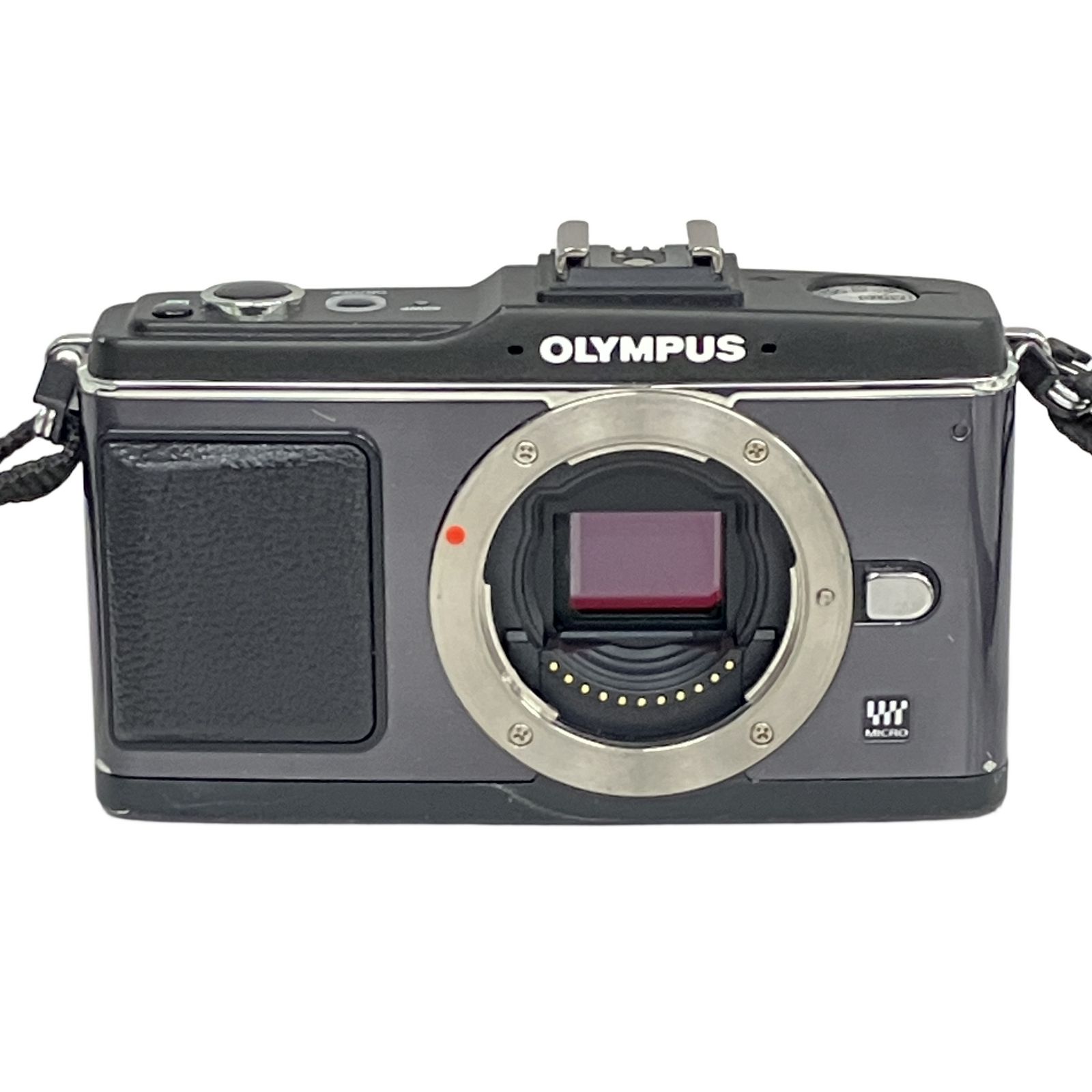 OLYMPUS PEN E-P2 ボディ M .ZUIKO 17mm F2.8 広角 単焦点 パンケーキ