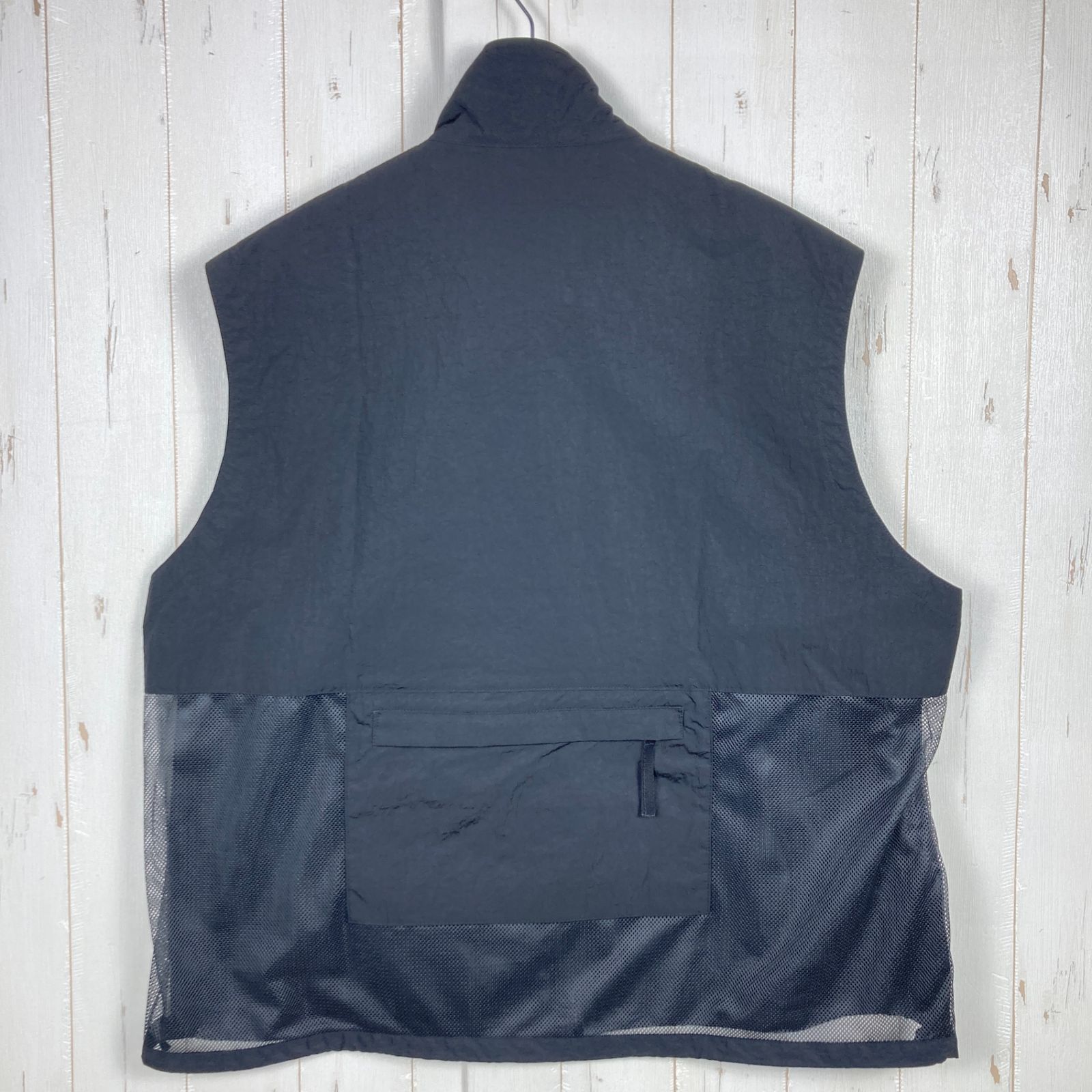 Men s XXL ブラック系 Acut アカット バックポケットベスト Back Pocket Vest 受注会 モデル ナイロン ウェア トップス ベスト ウィンドシェル z トップ