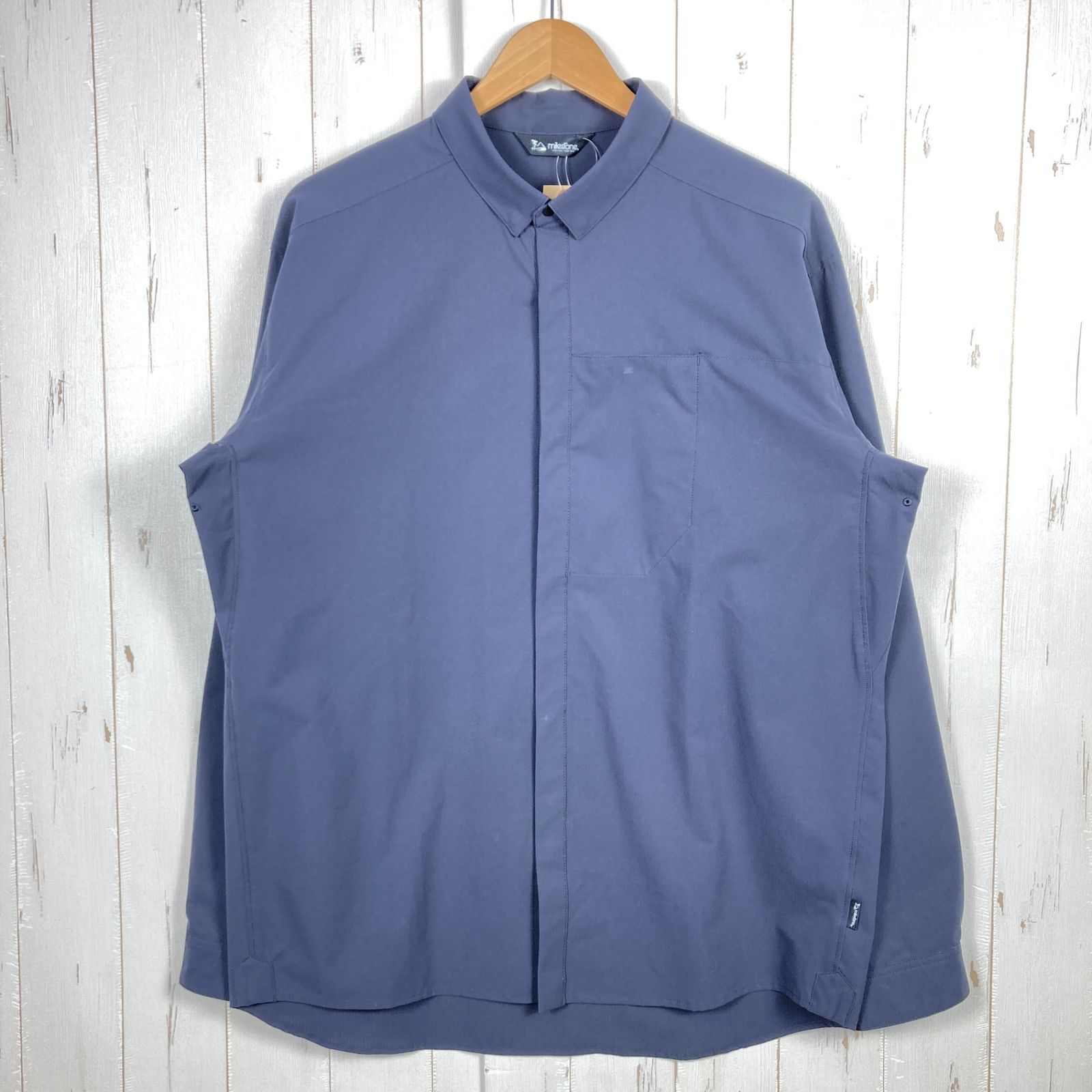 Unisex XL グレー系 Milestone マイルストーン デイブレイク ロング スリーブ シャツ Daybreak Long Sleeve Shirt トワイライト Twilight ポリエステル ウェア トップス イン