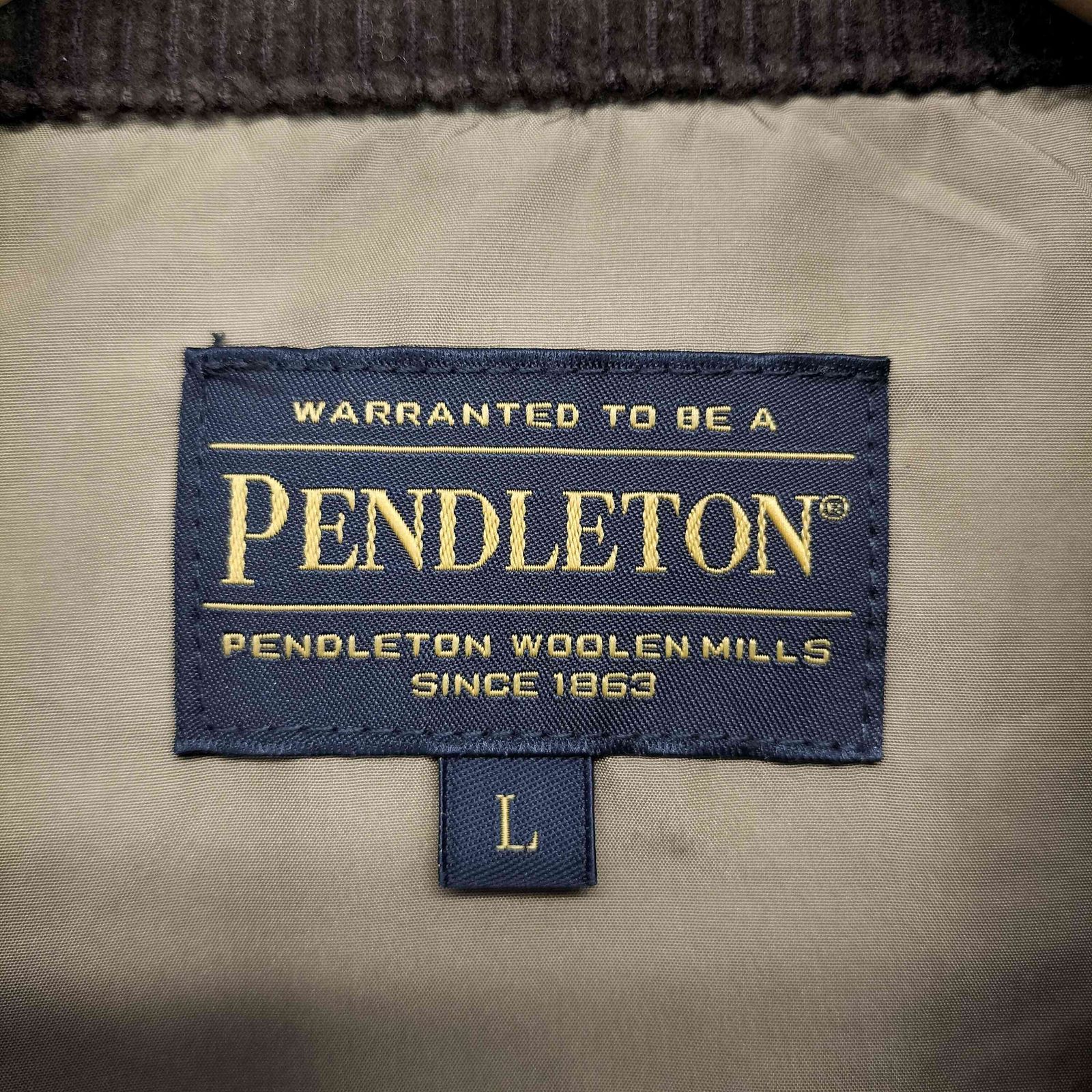 ペンドルトン PENDLETON ハンティング ブルゾン メンズ import：L 
