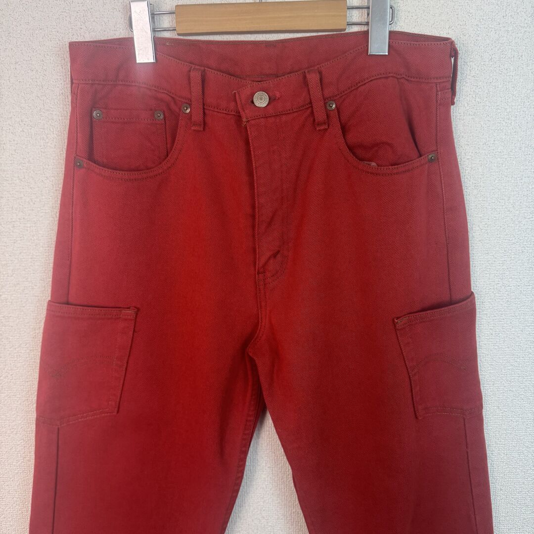 Levi's リーバイス 512 デニム パンツ ジーンズ カラーデニム レッド