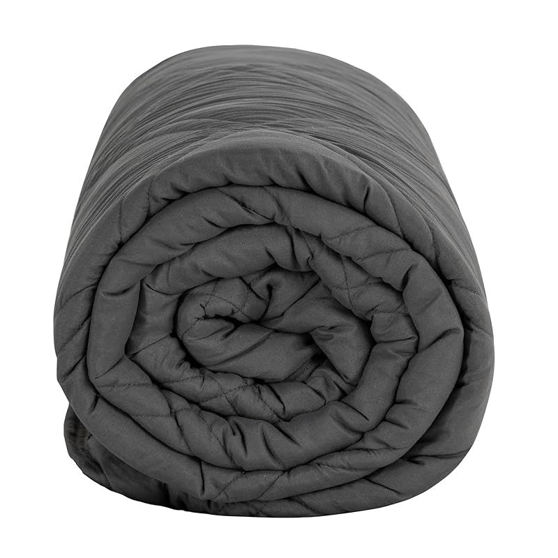 商品 Winthome ウェイトブランケット 加重ブランケット 重力毛布 TV 重い布団 適度な重さ 不眠症対策 睡眠改善 ストレス解消 年中使える 丸洗い 150 200 CM 8 kg 0