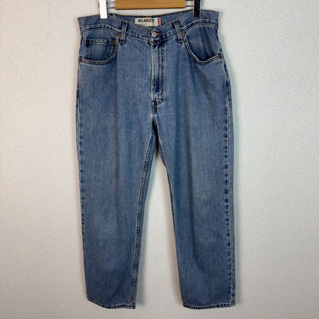 Levi's リーバイス 550 デニム パンツ ジーンズ リラックスフィット ブルー W34 L30 メンズ 古着 アメカジ ストリート