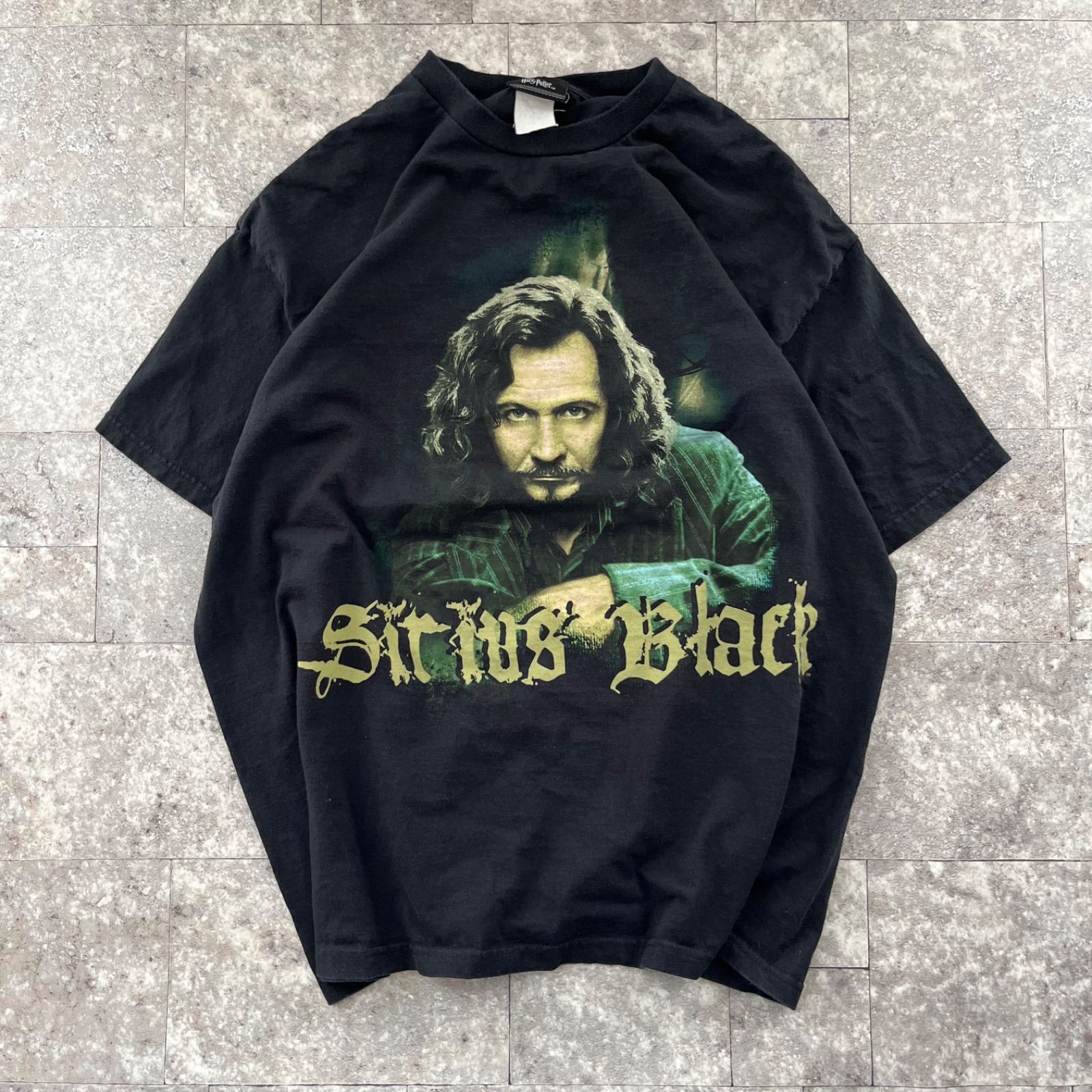 ハリーポッター シリウス・ブラック 00s ヴィンテージ ムービー Tシャツ L ハリーポッター Harry Potter 映画 シリウスブラック Tシャツ 00s 黒