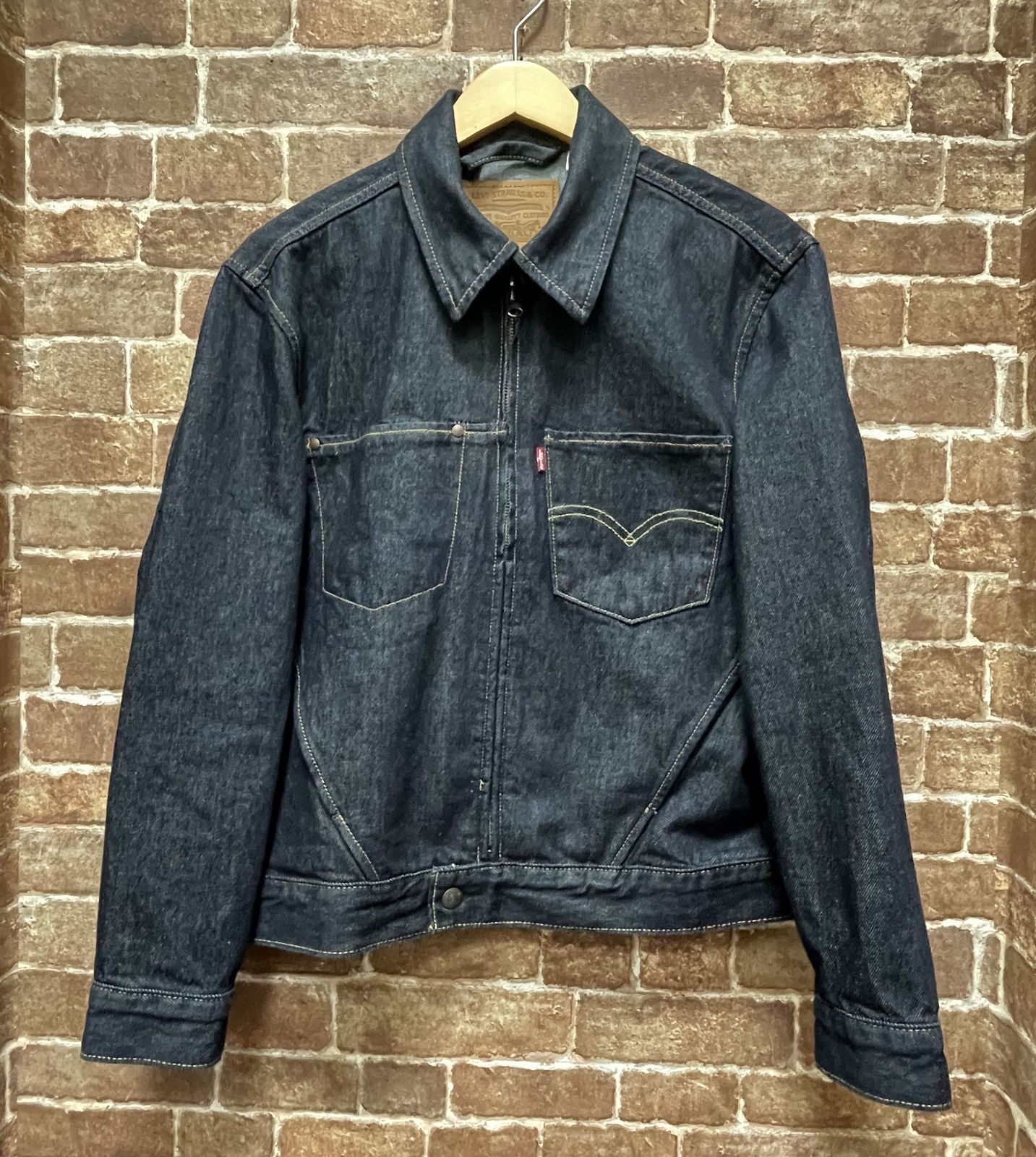 LEVI’S PREMIUM TWISTED リーバイス トラッカージャケット Gジャン デニムジャケット Sサイズ 003 M 3-0000 インディゴ _69