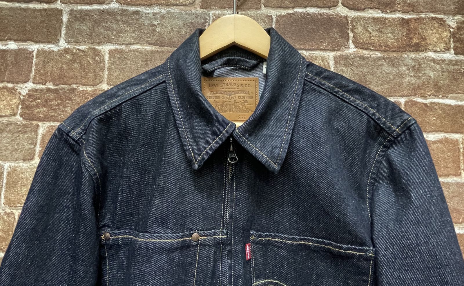 LEVI’S PREMIUM TWISTED リーバイス トラッカージャケット Gジャン デニムジャケット Sサイズ 003 M 3-0000 インディゴ _69