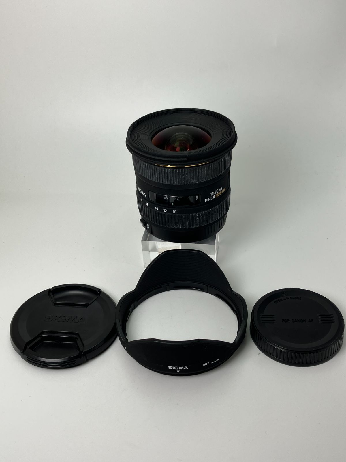 返品保証・動作確認済】SIGMA 10-20mm F4-5.6 EX DC（Canon EF-S用 