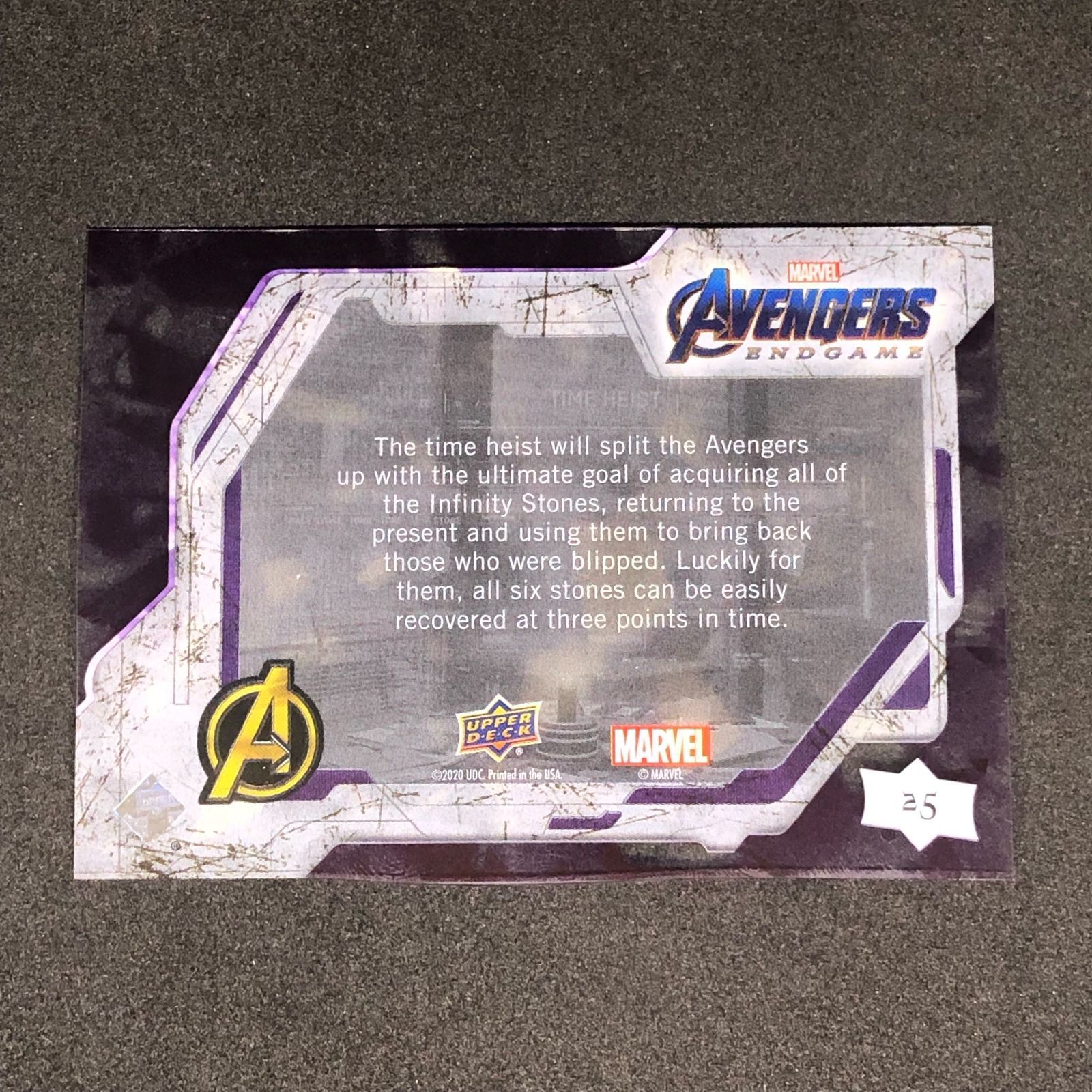 2020 Upper Deck アベンジャーズ/エンドゲーム ベースカード #25