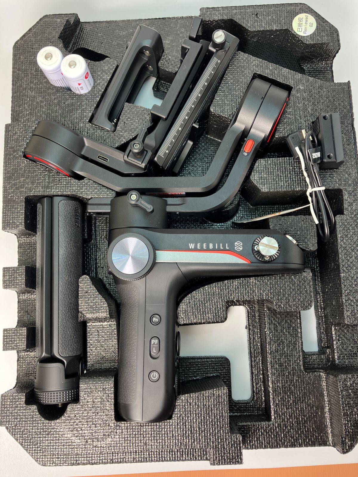  動作良好 ZHIYUN WEEBILL S 3軸ジンバルスタビライザー 箱あり 説明書なし その他 カメラ