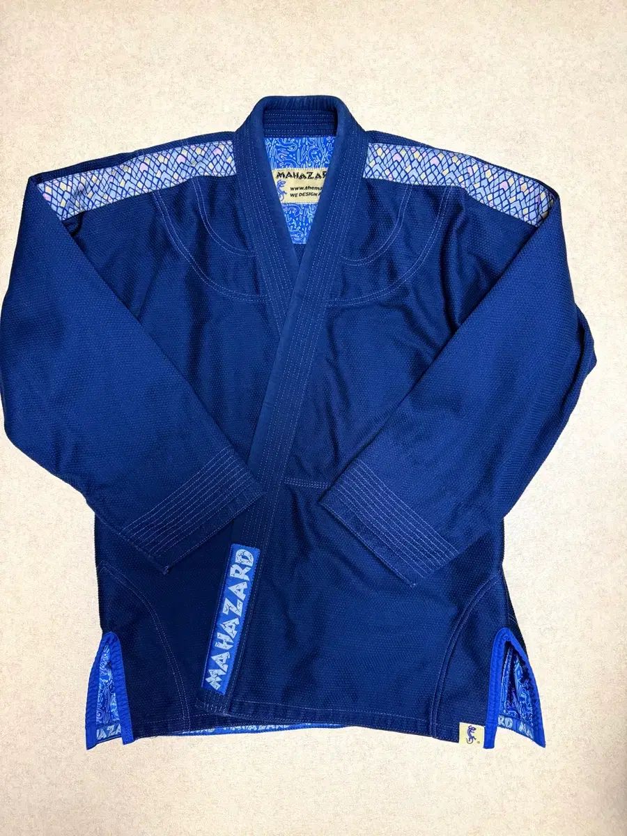 A 2 5 麻柔術 Jiu-Jitsu 下 柔道着 ネイビー