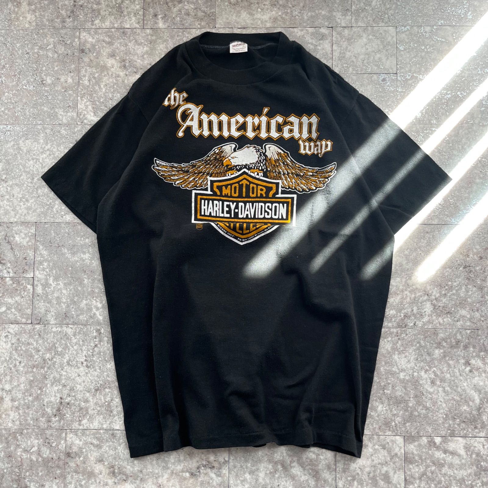 SPORTSWEAR ハーレーダビッドソン 【USA製】ヴィンテージ 80s Tシャツ 
