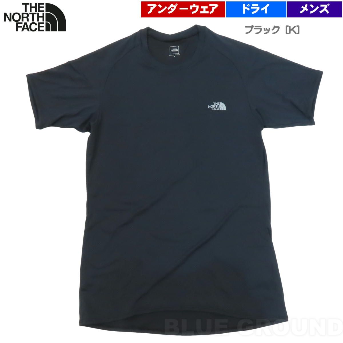SALE，最新作 ザ・ノース・フェイス / ショートスリーブ ドライクルー メンズ ブラック［K］ S トップス