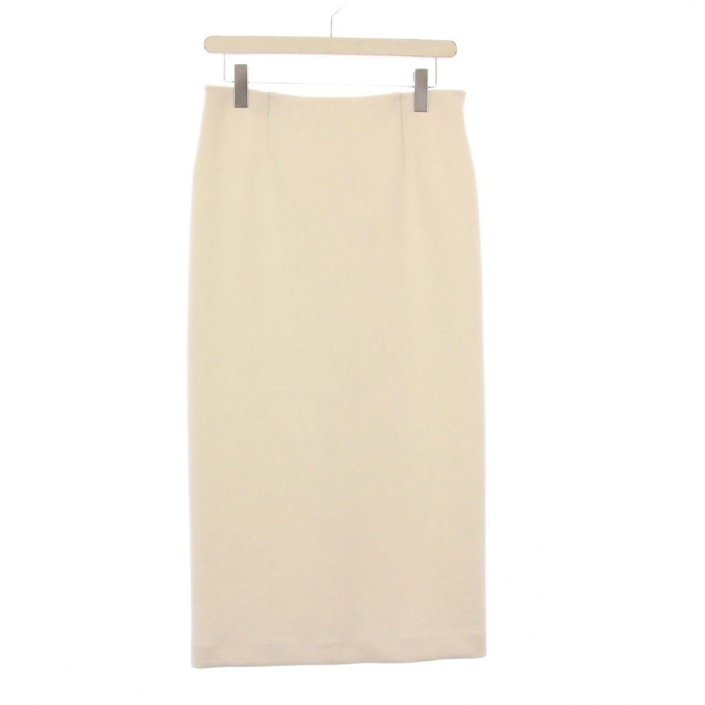 ミューズ ドゥーズィエム クラス MUSE de Deuxieme Classe 24 SS dumble fit タイトスカート ロング 38 白 KH