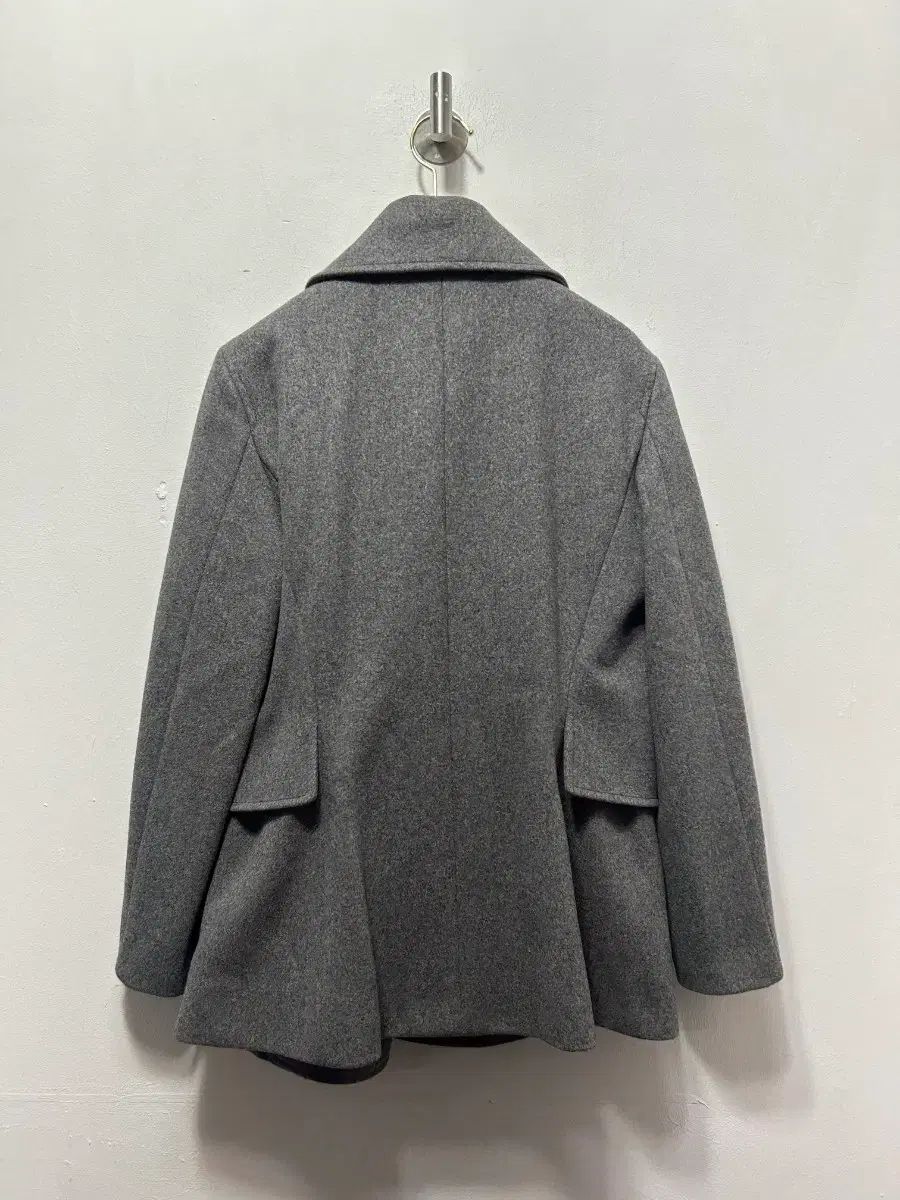 Celine セリーヌ ダブル ブレスト ウール コート グレー 38 - メルカリ