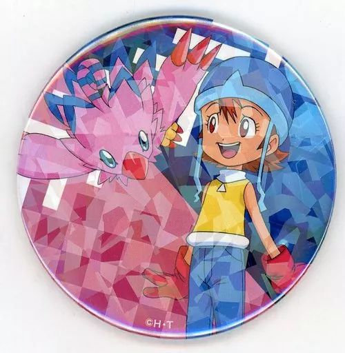 中古】バッジ・ピンズ(キャラクター) 武之内空＆ピヨモン(デジモン