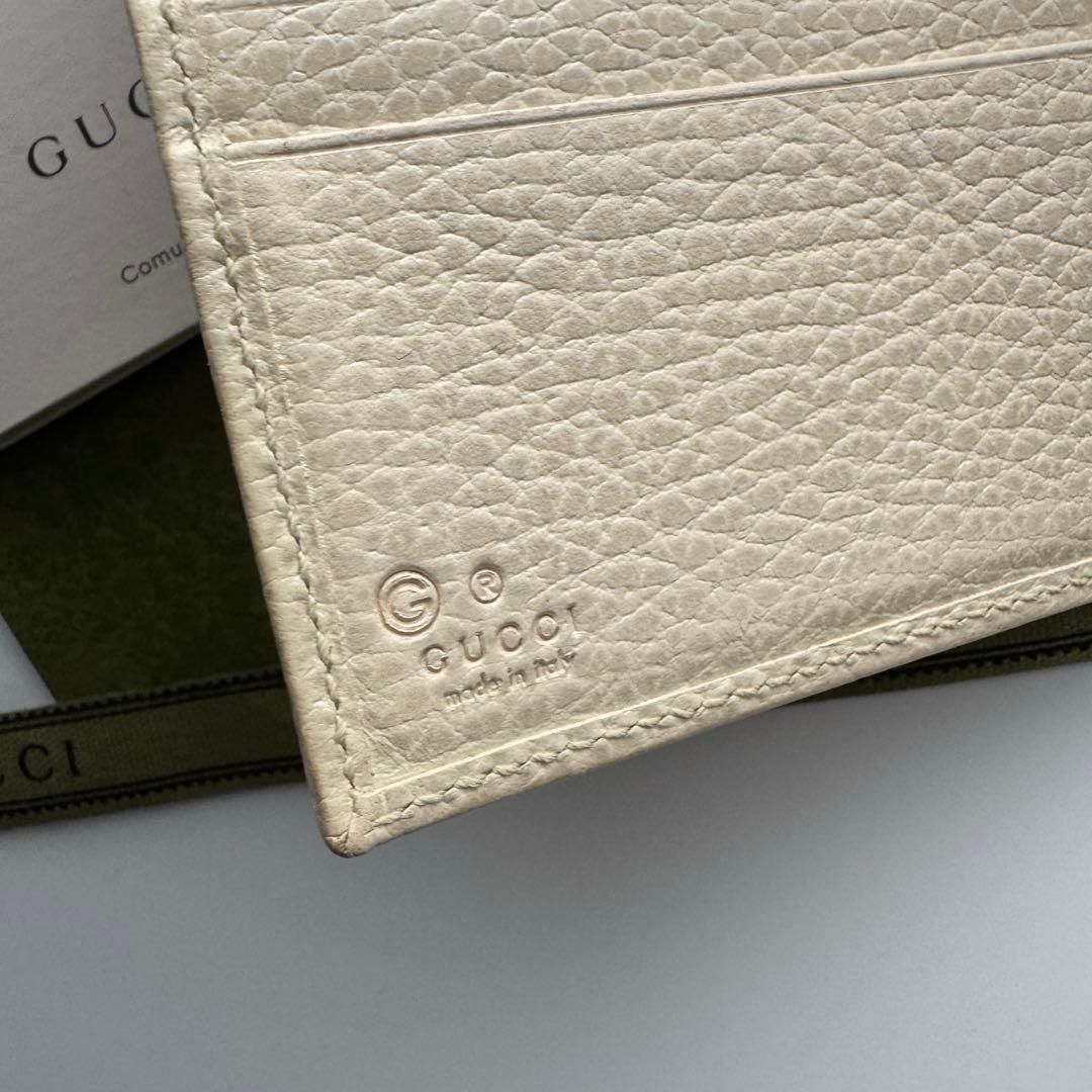 極上美品】 191 GUCCI グッチ インターロッキング 2つ折り 財布 - メルカリ