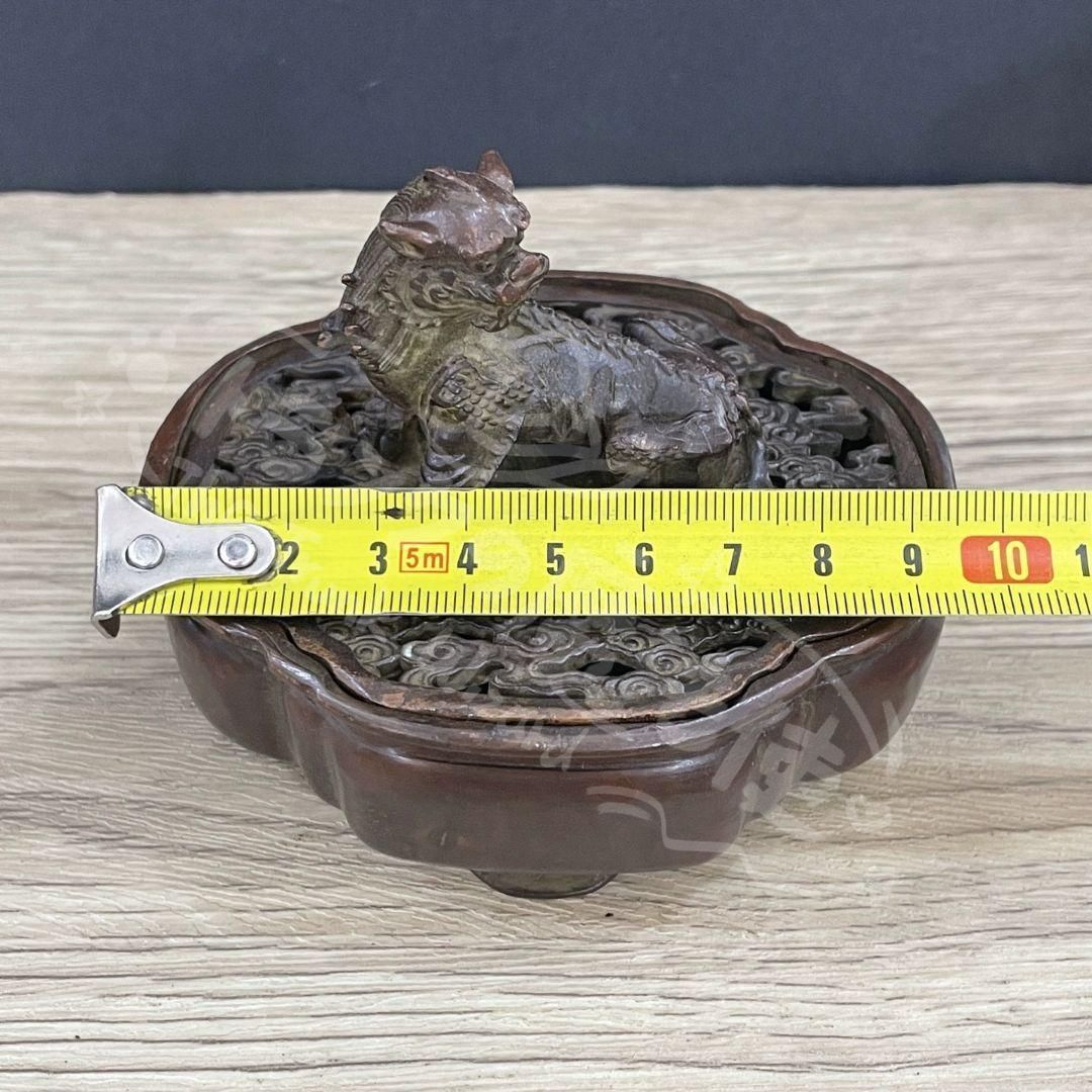 新年ギフト銅器 香炉 瑞獣香炉 薫香炉 招財 茶道沈香香炉 香道具 工芸