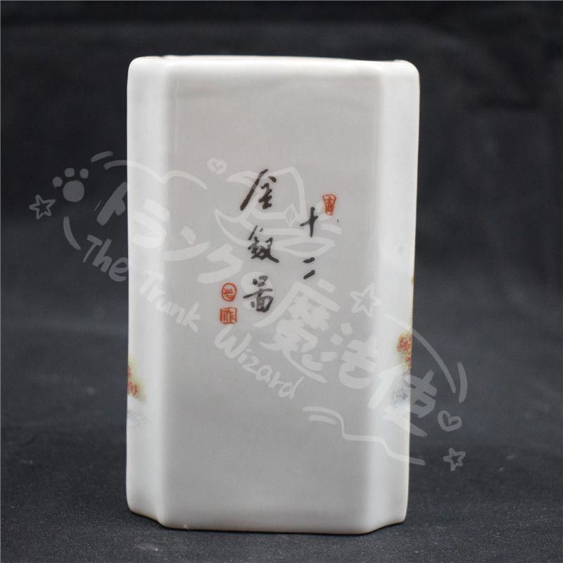 新年ギフトパステル十二金釵人物筆筒 文房四宝 書道具 文房具 現代工芸