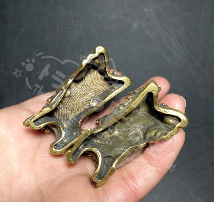 新年ギフト麒麟 銅器 文鎮 茶寵 鎮宅 辟邪 開運 風水 招財 置物 工芸品