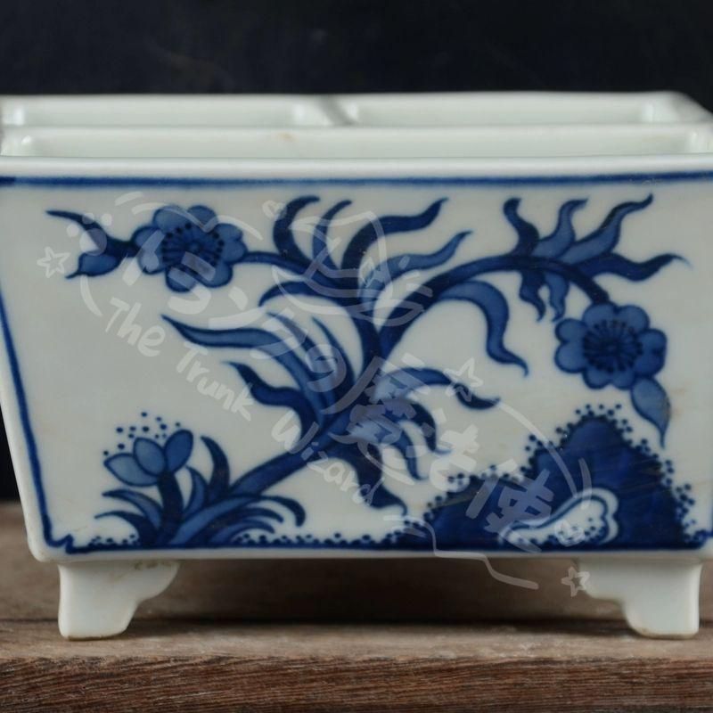 清乾隆帝手画鯖石榴花四方升斗 文房案頭 書道具 文房具 現代工芸品美術品 置物 新年ギフト清乾隆帝手画鯖石榴花四方升斗 文房案頭 書道具 文房具 現代