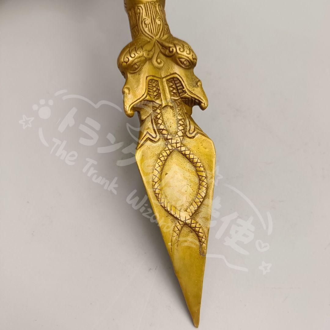 金剛杵降魔杵 法器 チベット密教仏具 銅製品 鎮宅辟邪 開運風 招財置物