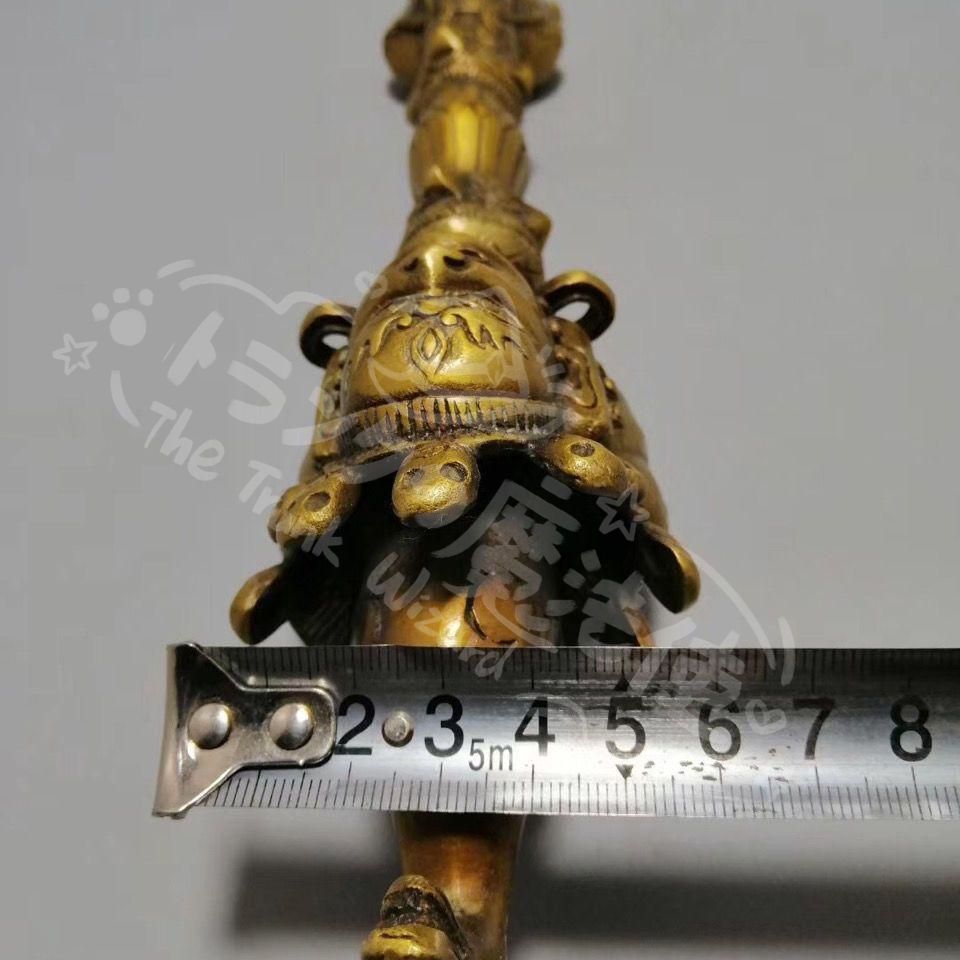 仏教美術 法器 馬頭明王三面普巴杵 降魔杵 辟邪 開運 風水招財 置物工芸品 新年ギフト仏教美術 法器 馬頭明王三面普巴杵 降魔杵 辟邪 開運 風水