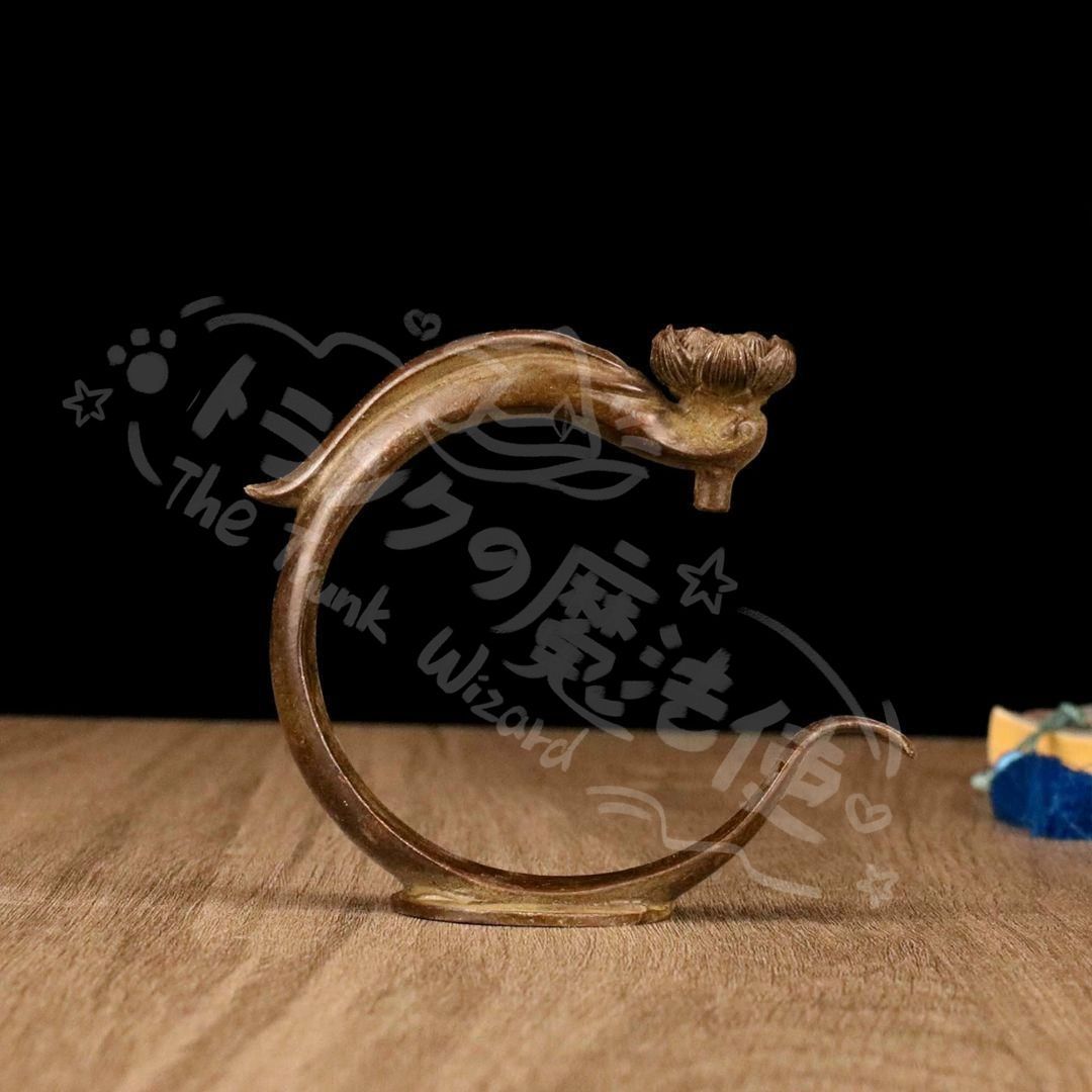 新年ギフト銅 細工 遊魚倒流香炉 禅意香薫炉 香挿 茶道具 香道具 装飾