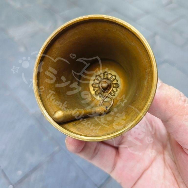 新年ギフト銅器 法器 五股金剛鈴 手揺鈴 彫刻 置物 開運 風水 工芸品