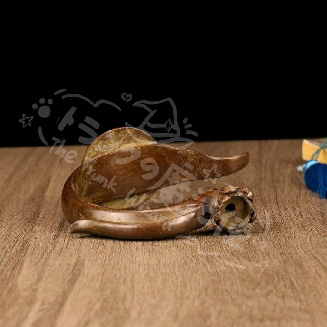 新年ギフト銅 細工 遊魚倒流香炉 禅意香薫炉 香挿 茶道具 香道具 装飾