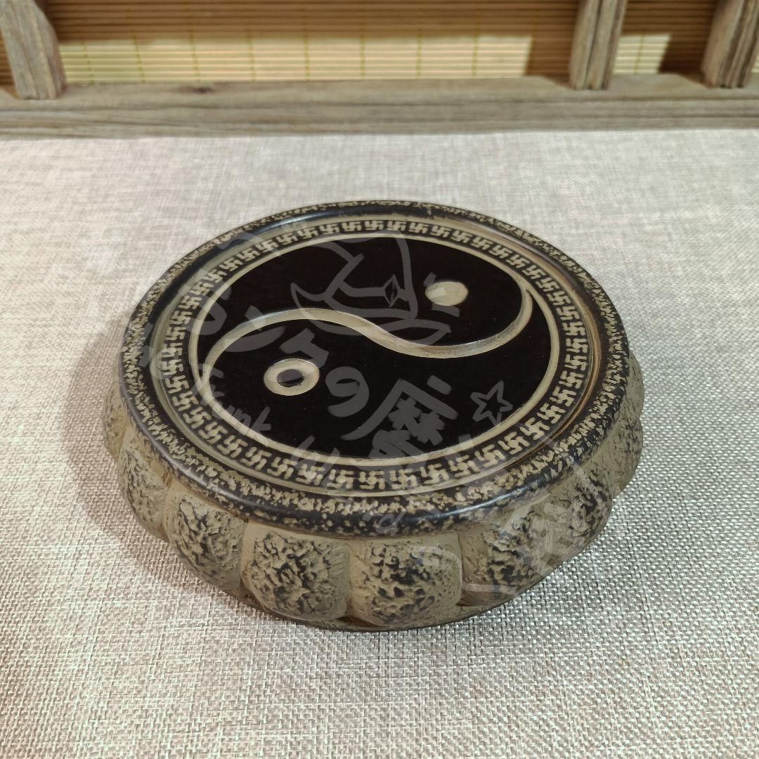 新年ギフト陰陽八卦 壺承台 仏像台座 茶室 応接間 装飾品 工芸品