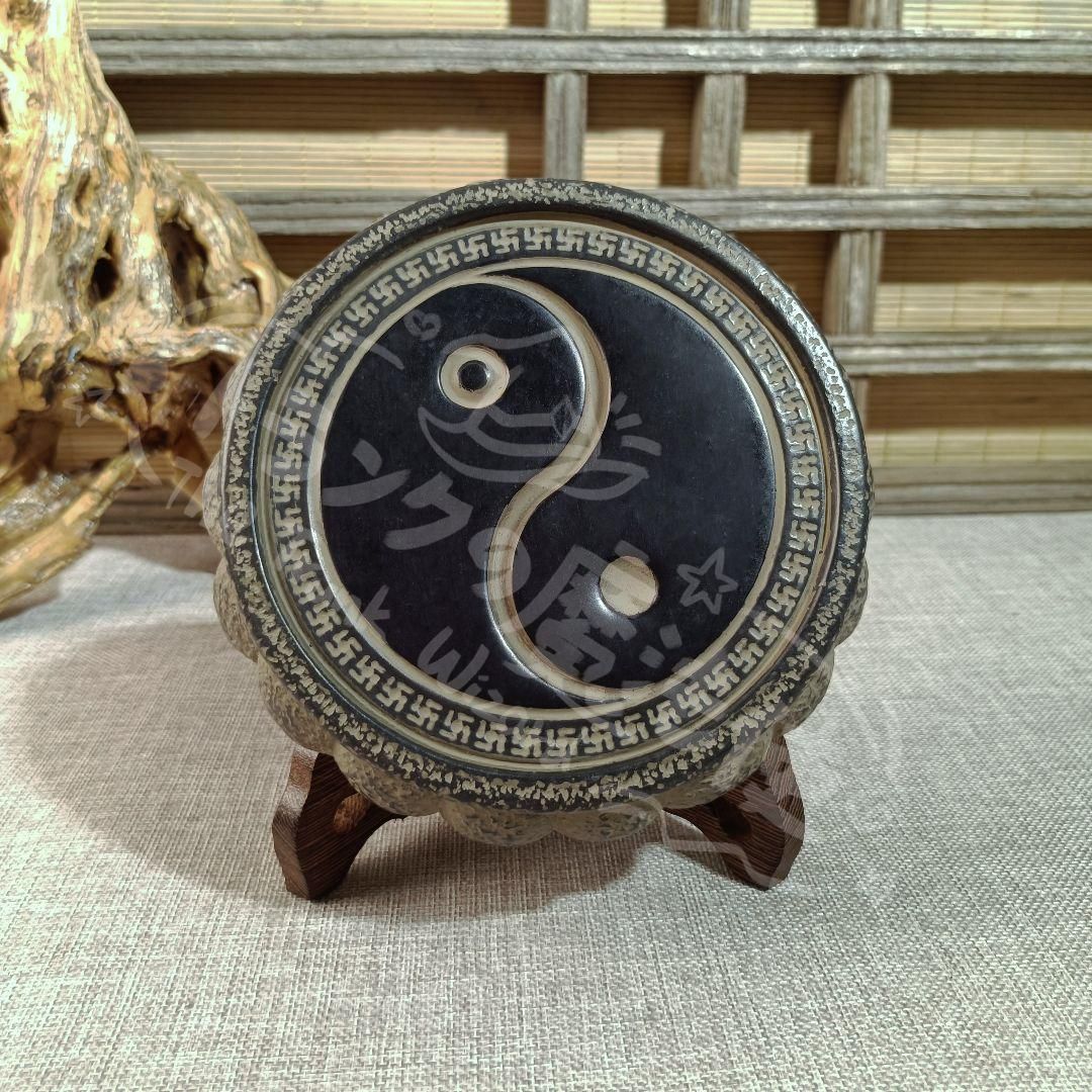 新年ギフト陰陽八卦 壺承台 仏像台座 茶室 応接間 装飾品 工芸品