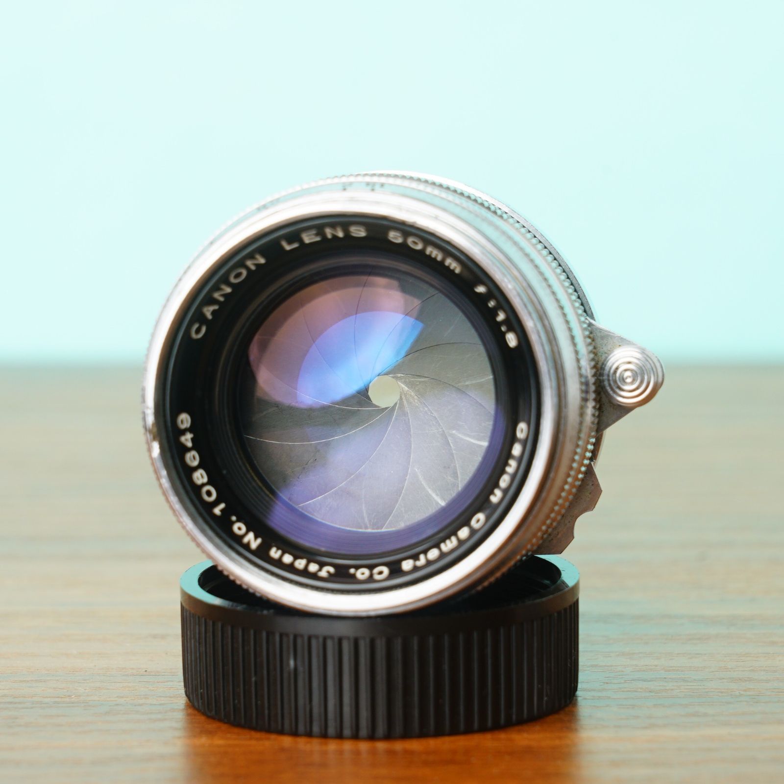 キャノン Serenar 50mm F1.8 ライカLマウント (L39) 49 - メルカリ