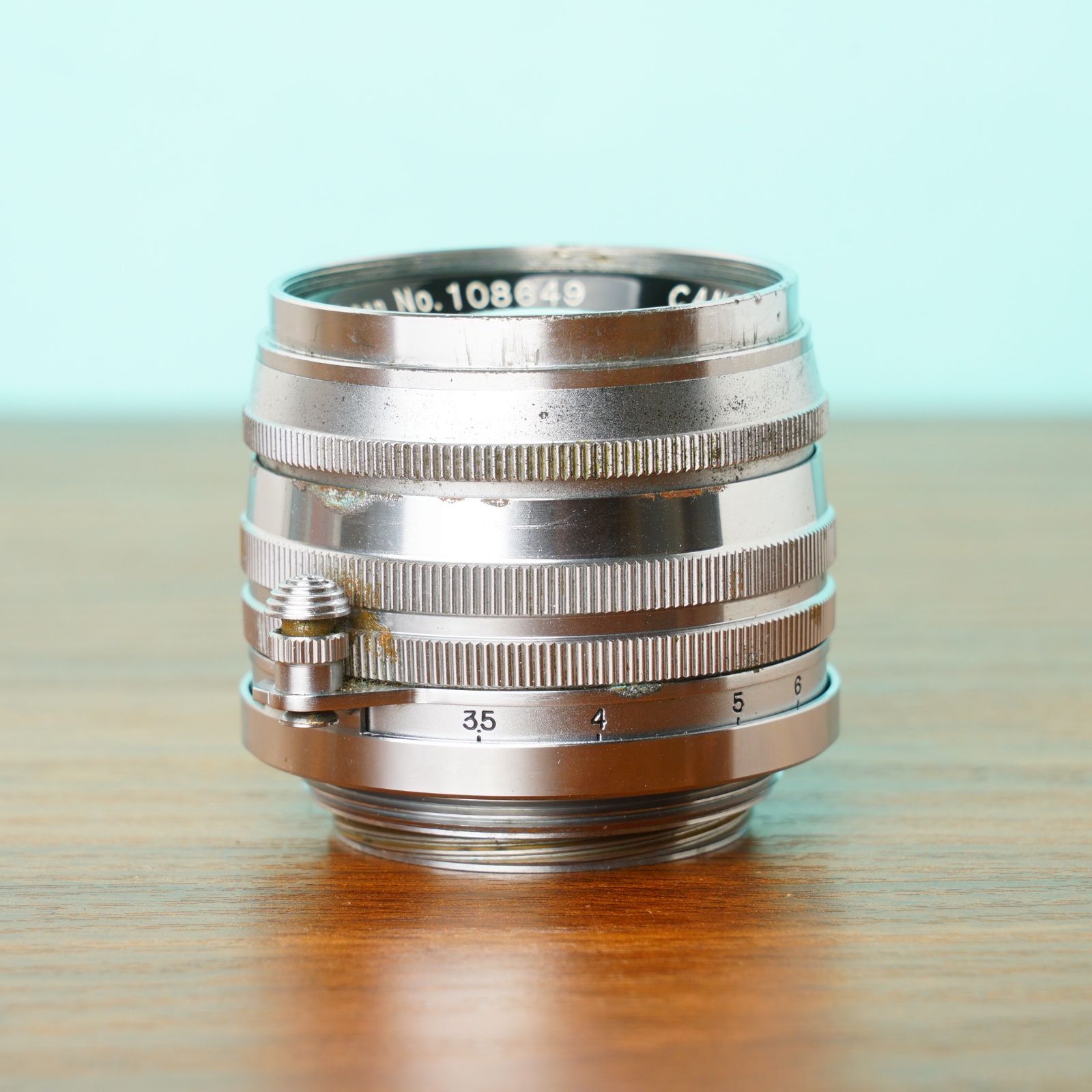 キャノン Serenar 50mm F1.8 ライカLマウント (L39)583 キャノン Serenar 50mm F1.8 ライカLマウント (L39) 49 - メルカリ