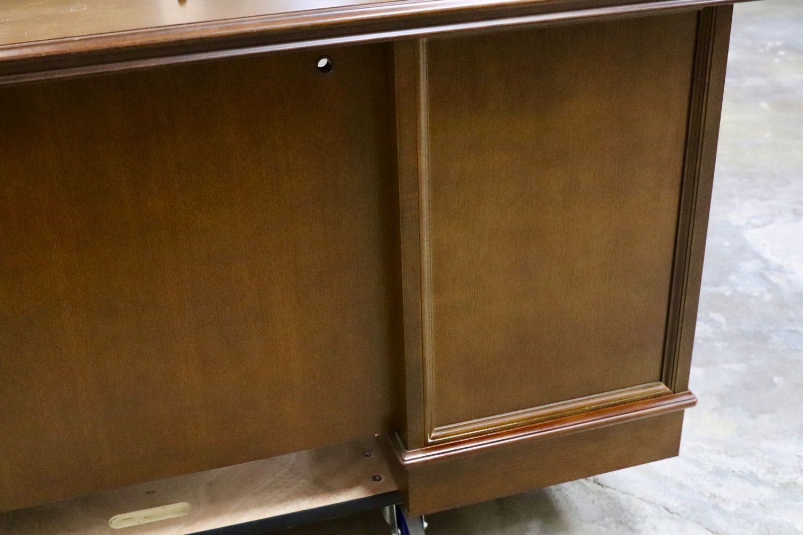 GMIK636○karimoku / カリモク コロニアル 学習机 書斎机 両袖机