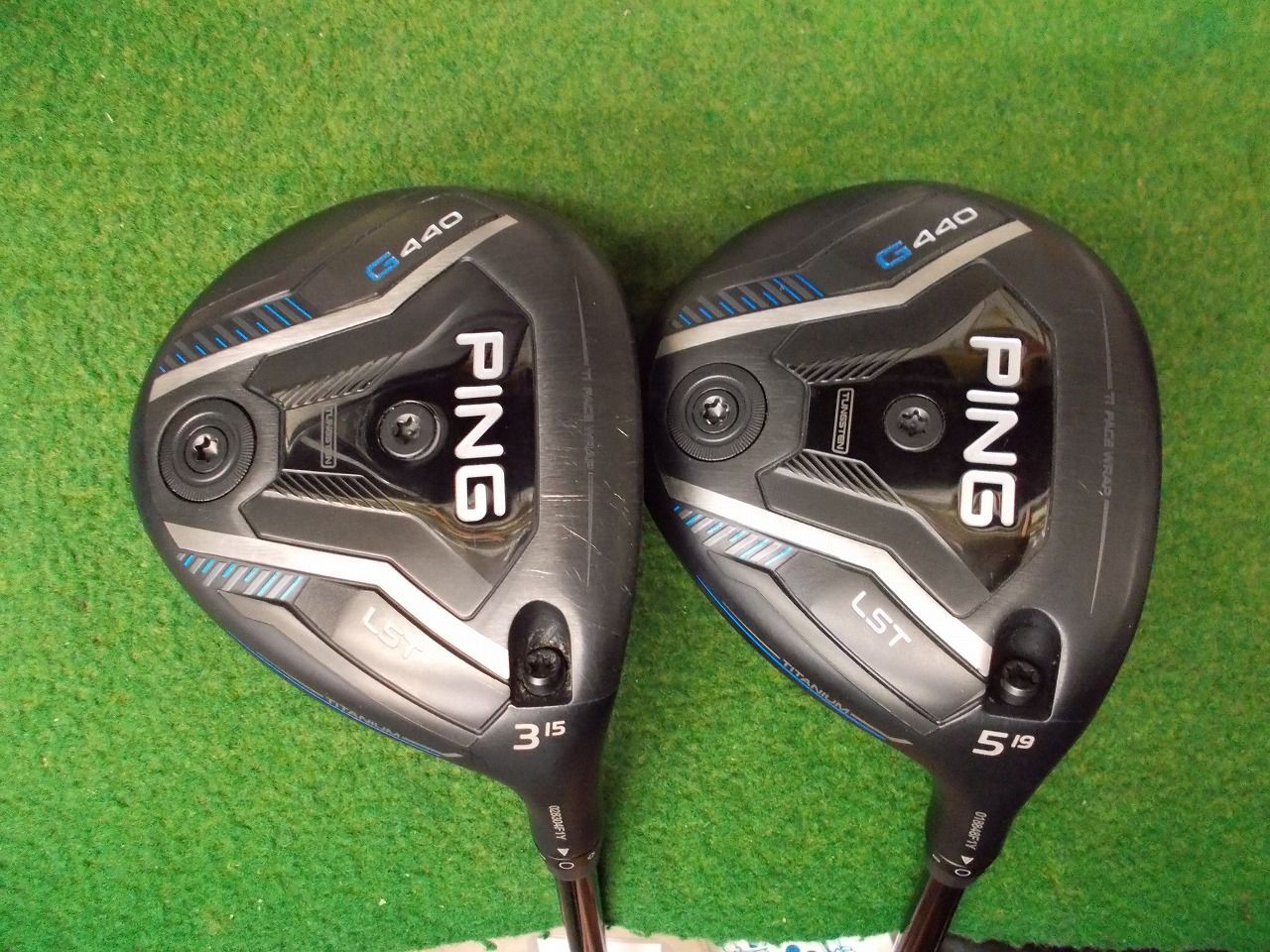 2627 G440 LST 3W+5W TOUR 2.0 BLACK 65 S カバー有 セット PING ピン